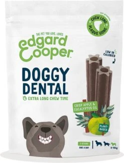 Edgard & Cooper Doggy Dental Sticks Appel - Eucalyptusolie Medium -Exporteren Alles Voor Honden Winkel 911x1200 3