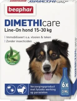 Beaphar Dimethicare Line-on Vlooien- En Tekenmiddel Hond - 15 Tot 30 Kg - 6 Pipetten 20 Beaphar Dimethicare Line-on Vlooien- En Tekenmiddel Hond - 15 Tot 30 Kg - 6 Pipetten -Exporteren Alles Voor Honden Winkel 914x1200 6