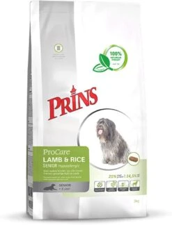 Prins Procare Hypoallergic Senior - Lam & Rijst - Hondenvoer - 15 Kg -Exporteren Alles Voor Honden Winkel 916x1200