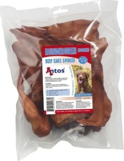 Antos Runderoor Smoked Rund Hondensnack - 280 G - 10 Stuks