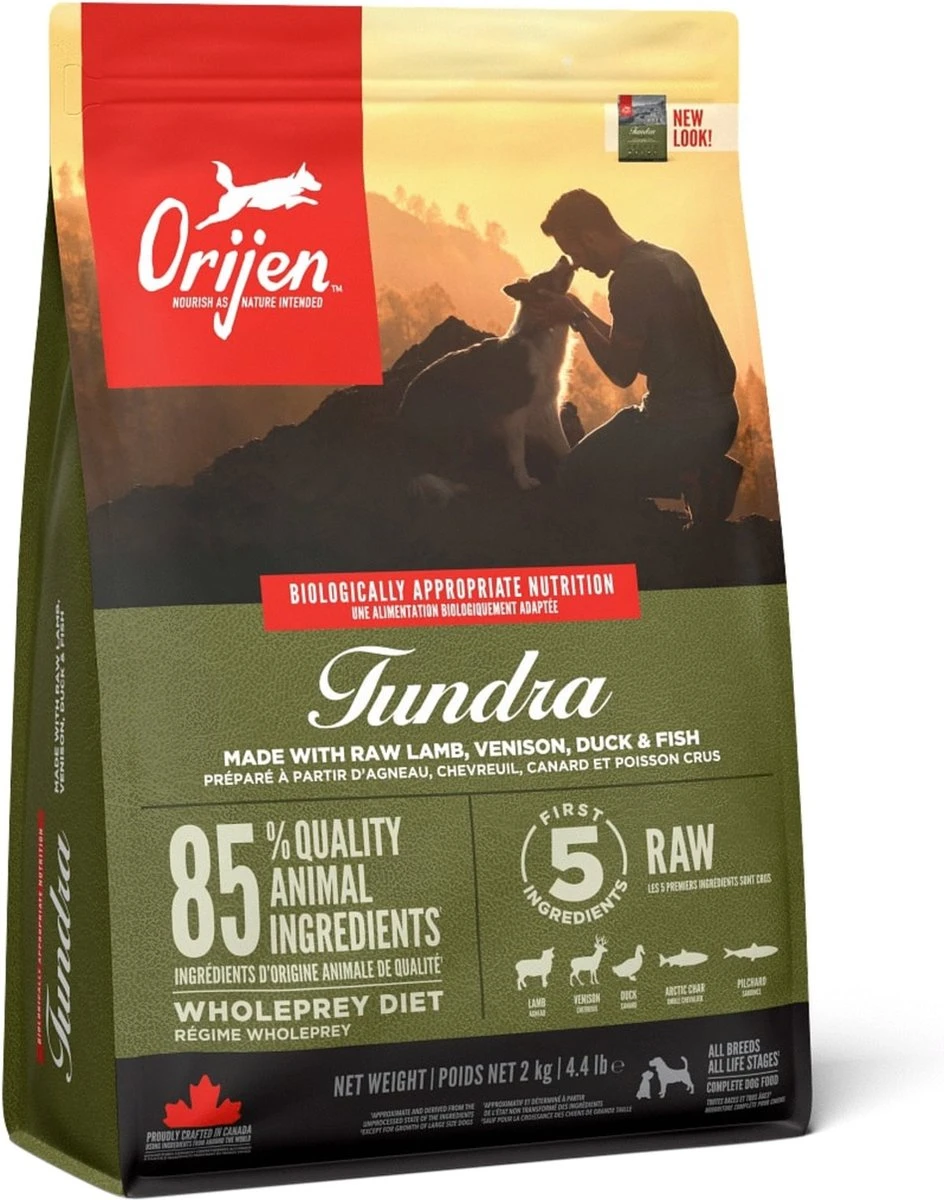 Orijen Whole Prey Tundra Dog - Geit & Zwijn - Hondenvoer - 2 Kg 5 Orijen Whole Prey Tundra Dog - Geit & Zwijn - Hondenvoer - 2 Kg - Afbeelding 3