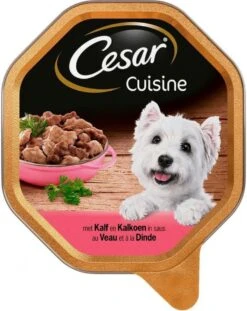 Cesar Cuisine Honden Natvoer - Kalf & Kalkoen In Saus - 14 X 150 Gr -Exporteren Alles Voor Honden Winkel 953x1200 3