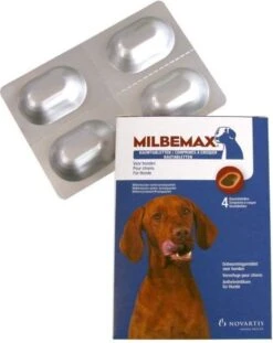 Elanco Milbemax Kauwtablet Hond - Anti Wormenmiddel - 28 G 4 Stuks Vanaf 5 Kg -Exporteren Alles Voor Honden Winkel 953x1200 5