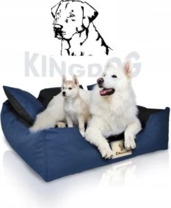 KingDog - Groot Honden- En Kattenbed 75 X 65 | Donkergrijs - Maat M -Exporteren Alles Voor Honden Winkel 985x1200 2