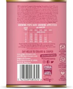 Edgard & Cooper Eend & Kip Blik - Voor Puppy's - Hondenvoer - 12 X 400 G -Exporteren Alles Voor Honden Winkel 996x1200 13