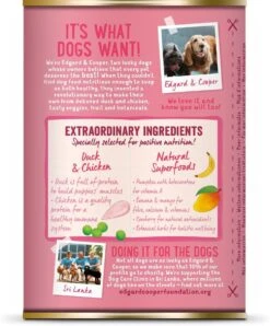 Edgard & Cooper Eend & Kip Blik - Voor Puppy's - Hondenvoer - 12 X 400 G -Exporteren Alles Voor Honden Winkel 996x1200 14