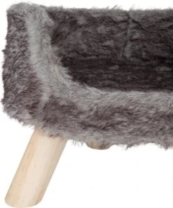 District 70 NORDIC - Luxe Kattenmand Op Pootjes - 40x30x25cm In Silver - Silver -Exporteren Alles Voor Honden Winkel 998x1200 2