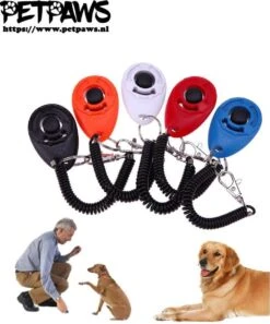 Merkloos PetPaws - Training Clicker Voor De Hond - Rood -Exporteren Alles Voor Honden Winkel 999x1200 6